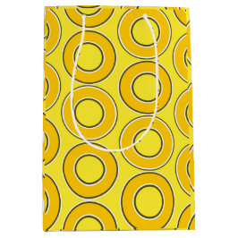 Butterscotch Retro Donuts Mittlere Geschenktüte