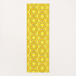 Butterscotch Retro Donuts Yogamatte