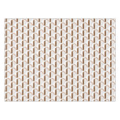 Butterscottisch Creme Pie Slice Dessert Backkost Tischdecke (Vorderseite (Horizontal))