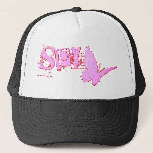 ButterSPY. Truckerkappe (Vorderseite)