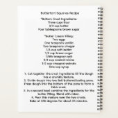 Buttertart-Quadratzkalender Planer (Rückseite)