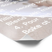 Buttertart Squares Rezept Poster (Ecke)