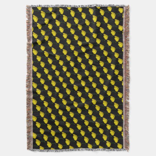 Buttertasse Gelbe Buttertasse Kehlkopf Knöchel Decke (Vorderseite Vertikal)