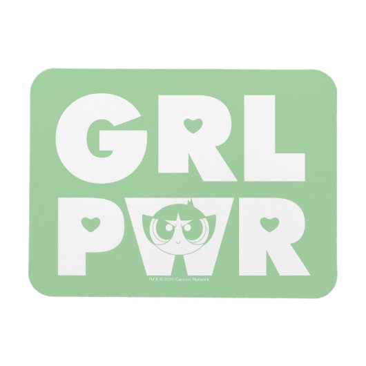 Buttertasse: Girl-Power Magnet (Horizontal)