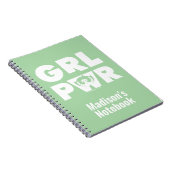 Buttertasse: Girl-Power Notizblock (Rechte Seite)