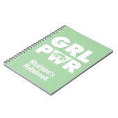 Buttertasse: Girl-Power Notizblock (Linke Seite)