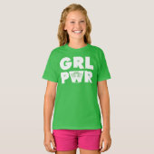 Buttertasse: Girl-Power T-Shirt (Vorne ganz)