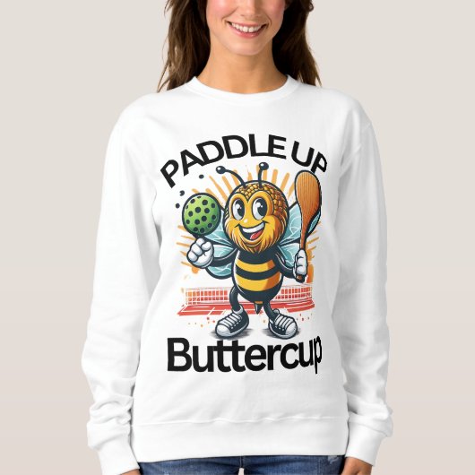 Buttertasse hochziehen sweatshirt (Vorderseite)