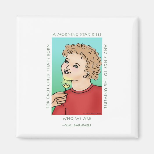 Buttertasse Magnet (Vorne)