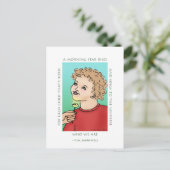 Buttertasse Postkarte (Stehend Vorderseite)