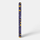 Buttertassen, gelb und violett samsung galaxy hülle (Linke Seite)