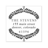 Butterum & Plum Rücksendeadresse Selbstfärbende Br Permastempel (Design)