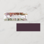 Butterum & Plum Website Cards | Mini Visitenkarte (Vorne/Hinten)