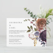 Butterum & Plum Wedding Einladung Landschaft 2 (Stehend Vorderseite)