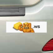 Butterwaffel Autoaufkleber (Auf Auto)