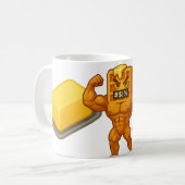 Butterwaffel Kaffeetasse (Vorderseite Links)