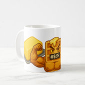 Butterwaffel Kaffeetasse (Vorderseite Links)