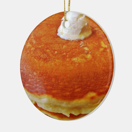 Buttery Pancakes Funny Gag Weihnachten Keramik Ornament (Links)