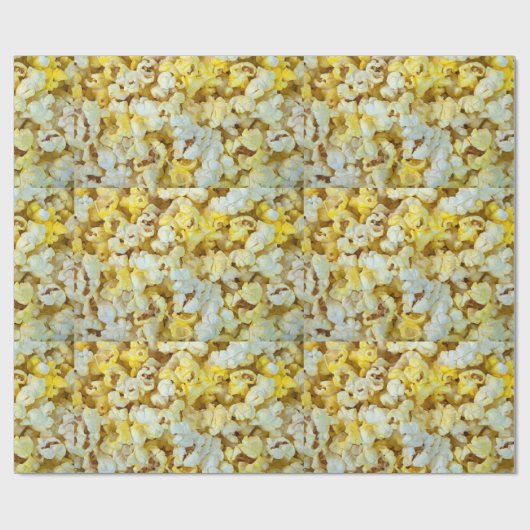 Buttery Popcorn Geschenkpapier (Flach)