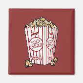 Buttery Popcorn Movie Fan Magnet (Vorne)