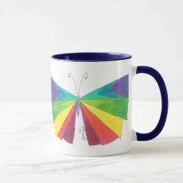 Butteryfly Regenbogen Tasse