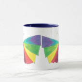 Butteryfly Regenbogen Tasse (Zentrum)
