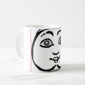 BUTTFACE-GELD KAFFEETASSE (Vorderseite Links)