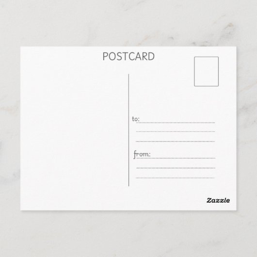 Buttlerfarbe Postkarte (Rückseite)