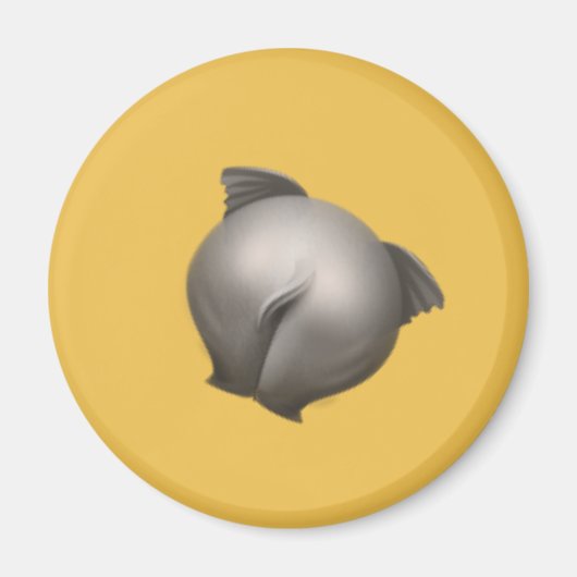 Buttocks-Elefant Magnet (Vorne)