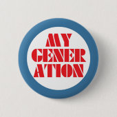 Buttomn der 60er Jahre Button (Vorderseite)