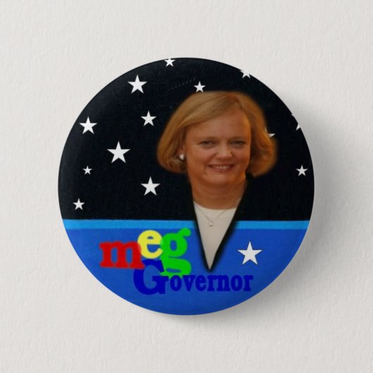 Button 2010 Meg.e Ohm Whitman (Vorderseite)