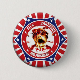 Button 2012 Rick Santorum