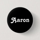 Button Aaron (Vorderseite)