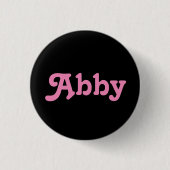 Button Abby (Vorderseite)