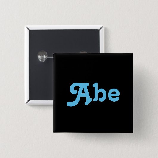 Button Abe (Vorne & Hinten)