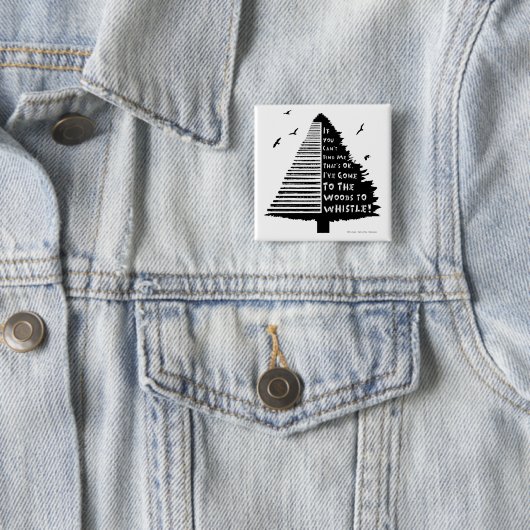 Button-Abzeichen aus Holz Button (Beispiel)