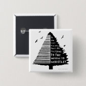 Button-Abzeichen aus Holz Button (Vorne & Hinten)