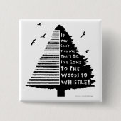 Button-Abzeichen aus Holz Button (Vorderseite)