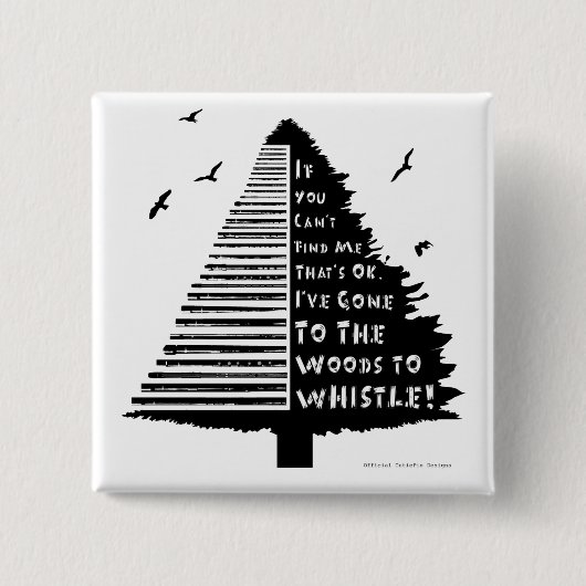 Button-Abzeichen aus Holz Button (Vorderseite)