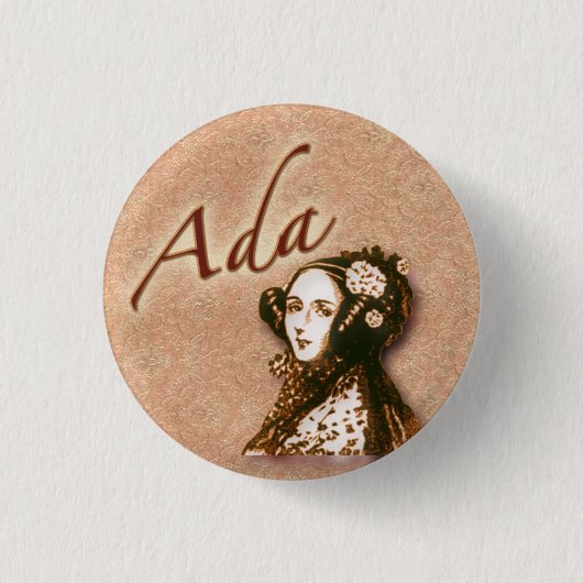 Button Ada Lovelace (Vorderseite)