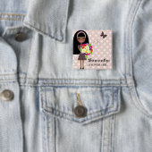 BUTTON-AFRIKANISCHER AMERIKANER des Button (Beispiel)