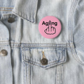 Button Aging Gedreht (Beispiel)