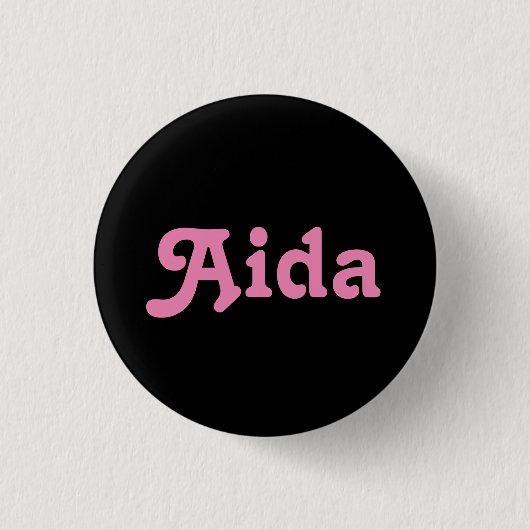 Button Aida (Vorderseite)