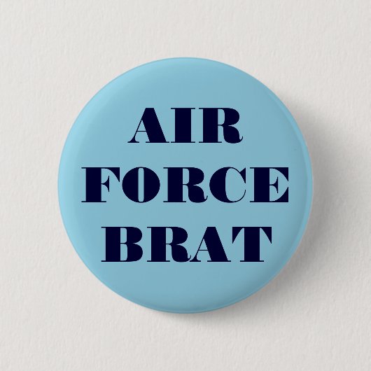 Button Air Force Brat (Vorderseite)