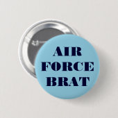 Button Air Force Brat (Vorne & Hinten)