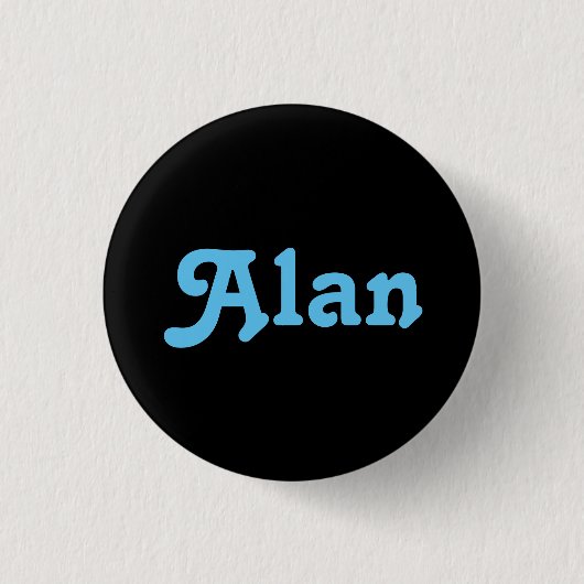 Button Alan (Vorderseite)
