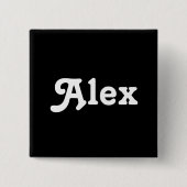 Button Alex (Vorderseite)
