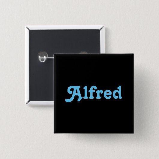 Button Alfred (Vorne & Hinten)