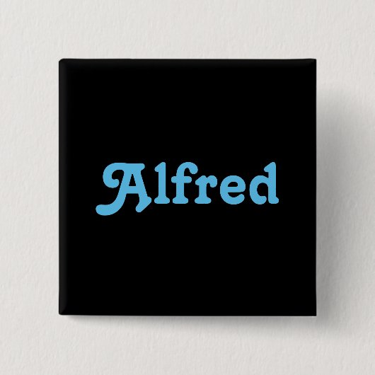 Button Alfred (Vorderseite)