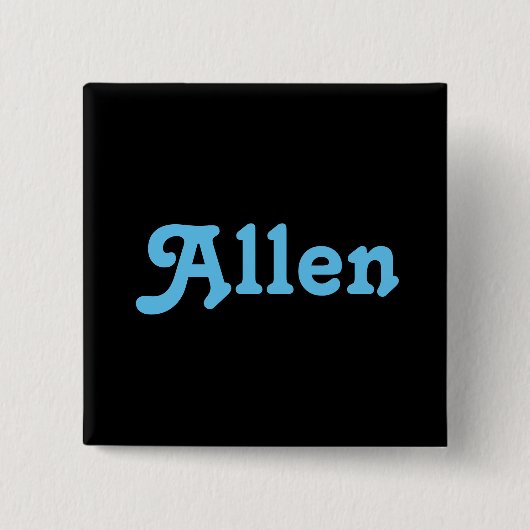 Button Allen (Vorderseite)